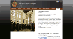 Desktop Screenshot of princetonsingers.org